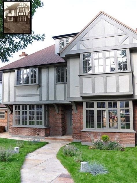 mock tudor front door|mock tudor style homes.